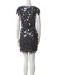 Paco Rabanne Polka Dot Print Mini Dress
