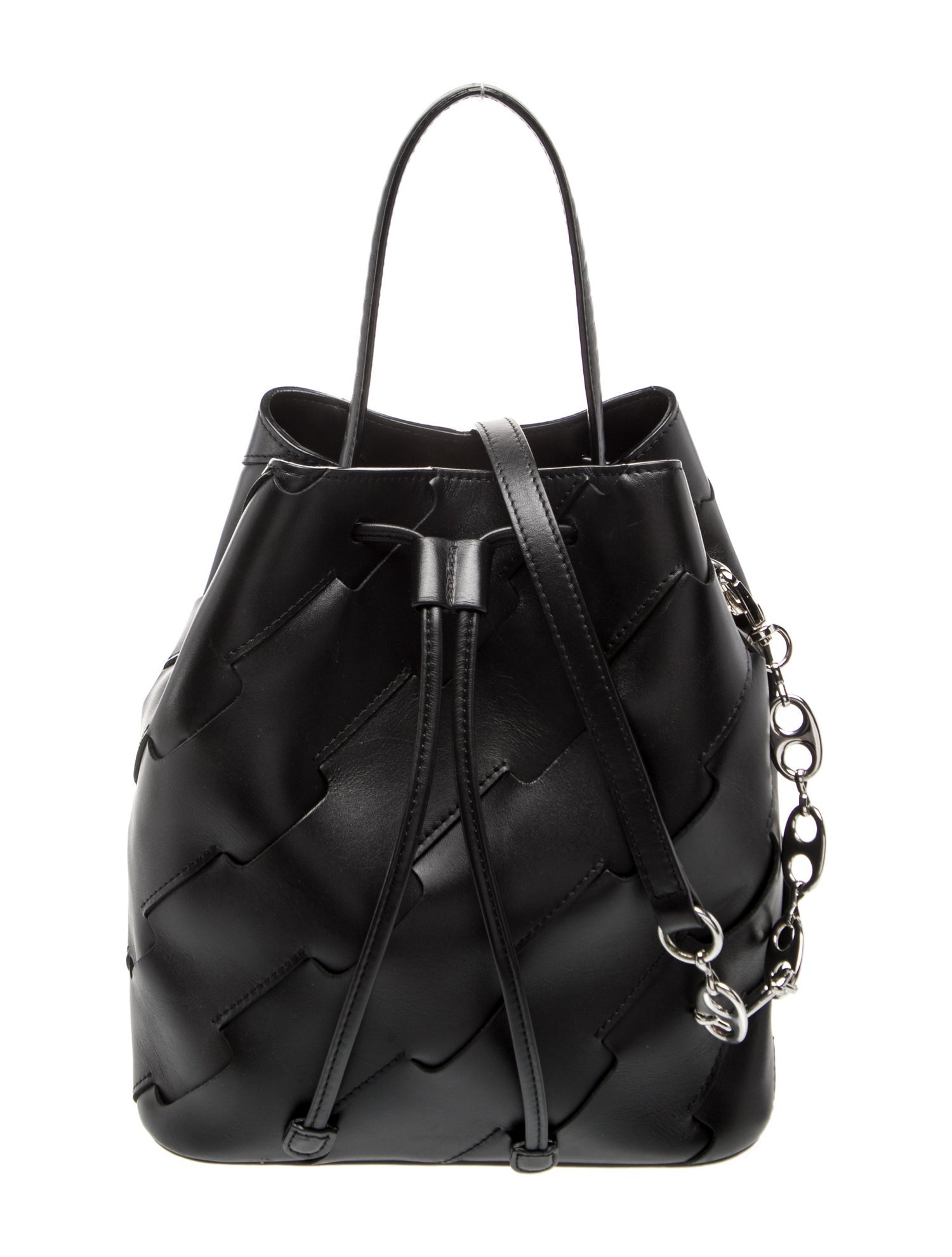 Paco Rabanne Leather Bucket Bag
