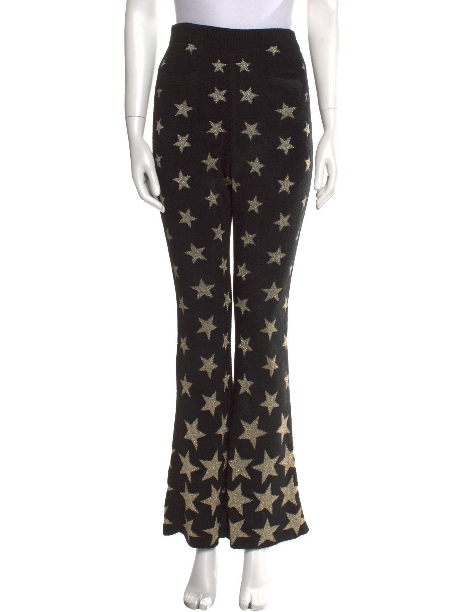 Paco Rabanne Printed Wide Leg Pants
