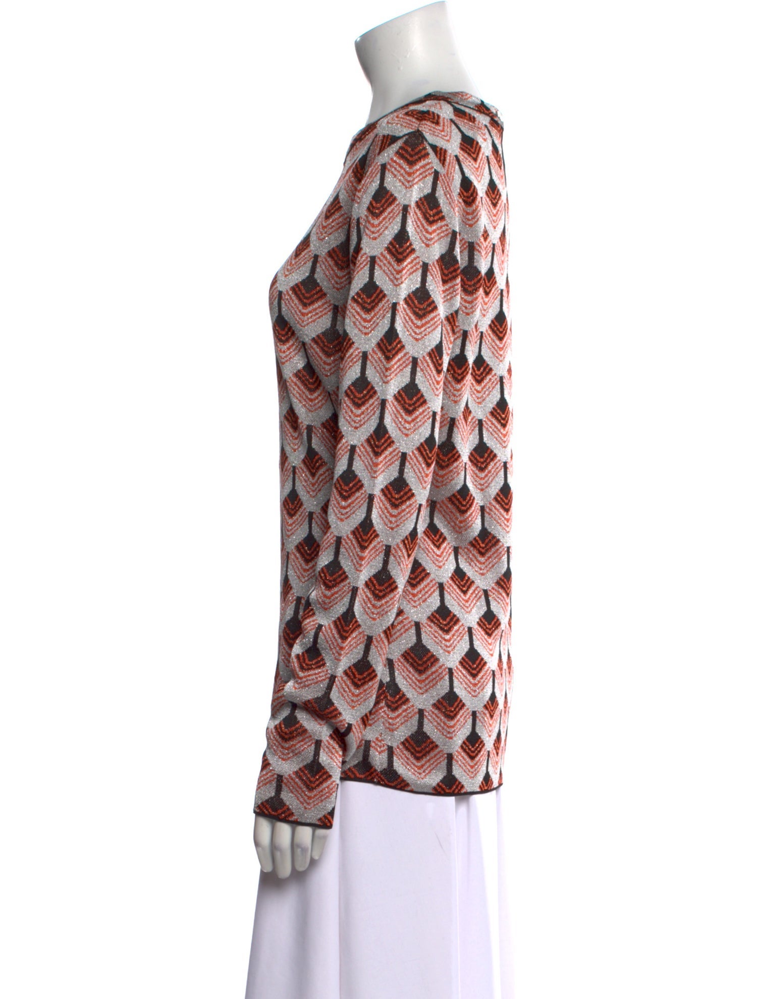 Paco Rabanne Printed Crew Neck Sweatshirt