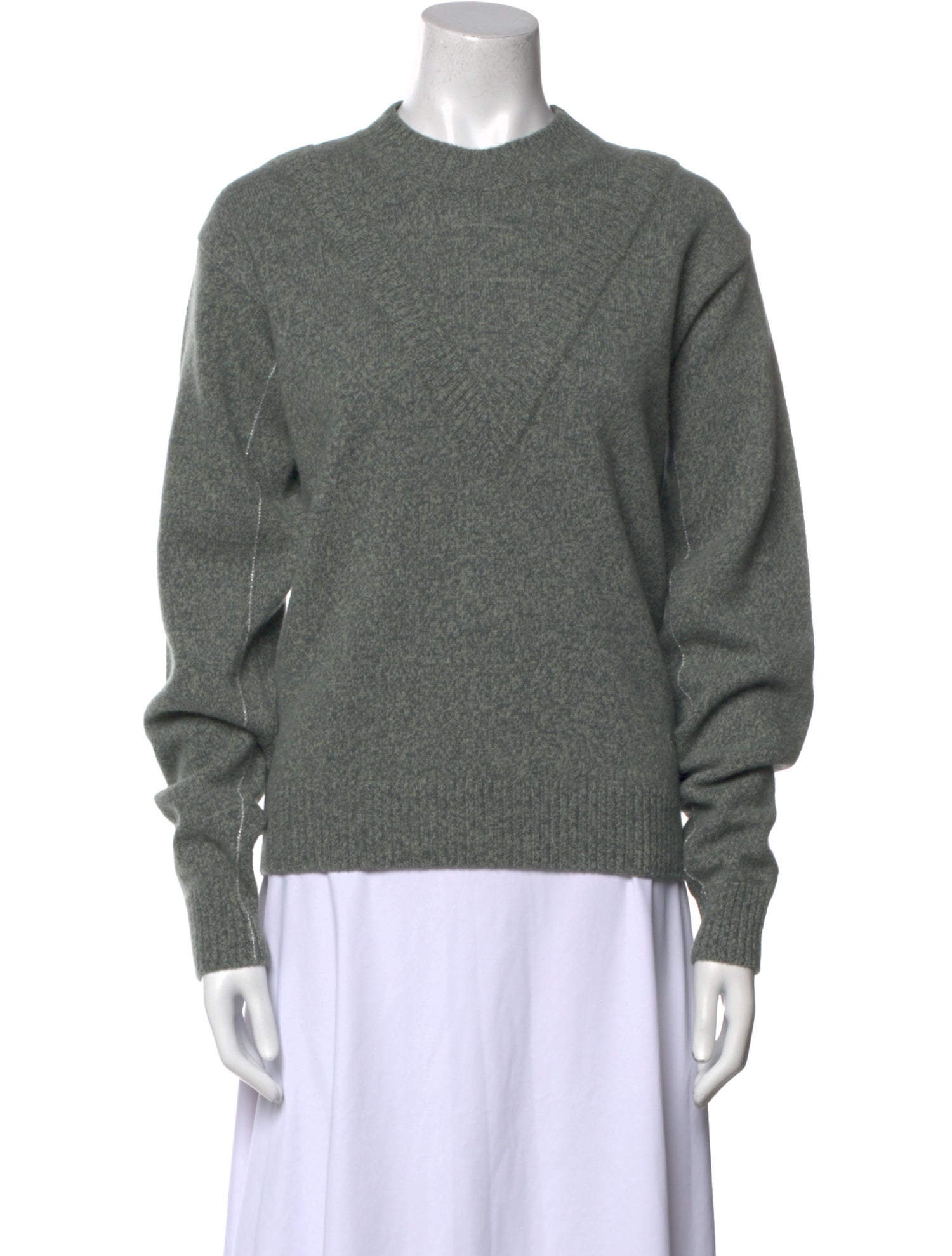 Paco Rabanne Wool Crew Neck Sweater
