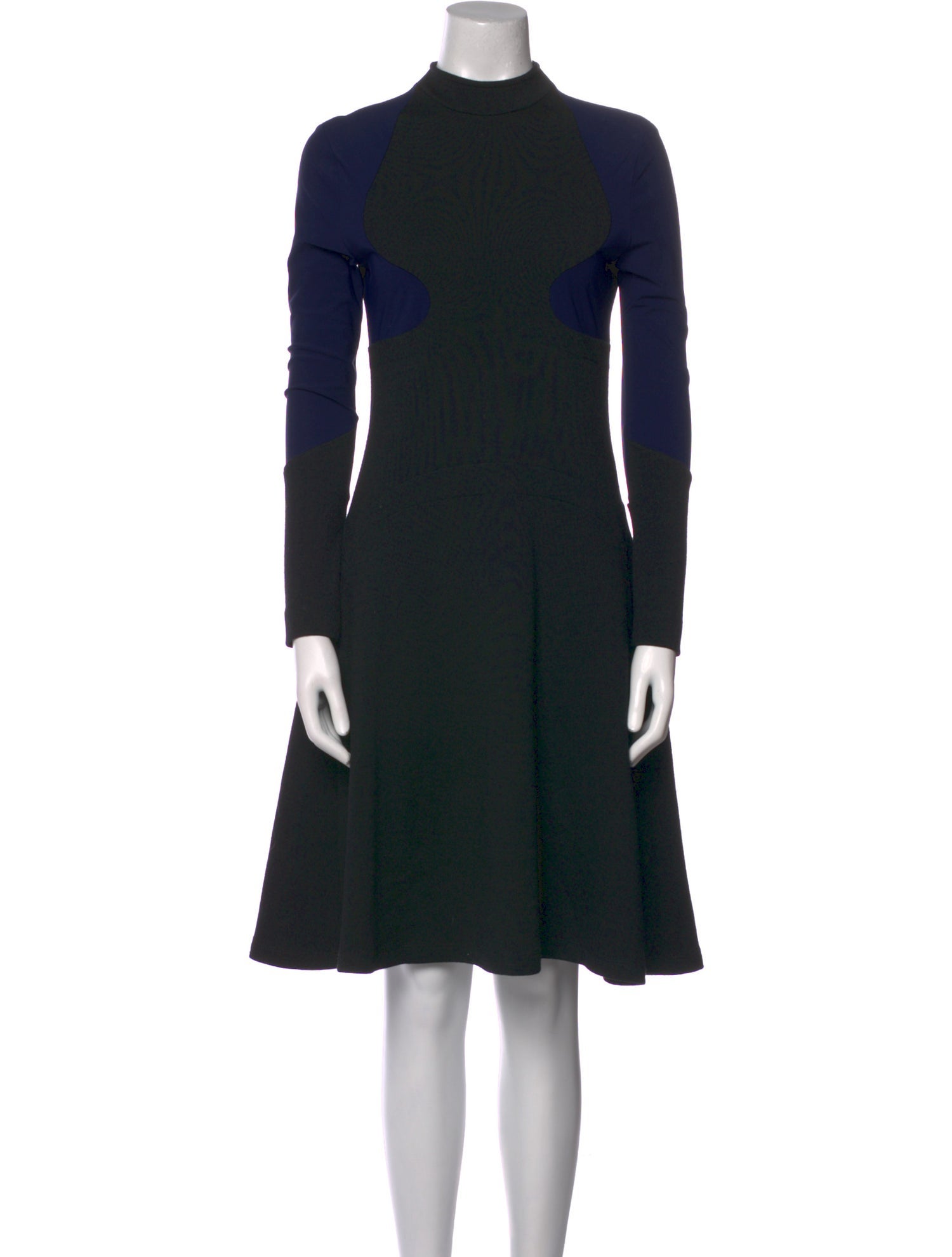 Paco Rabanne Wool Knee-Length Dress