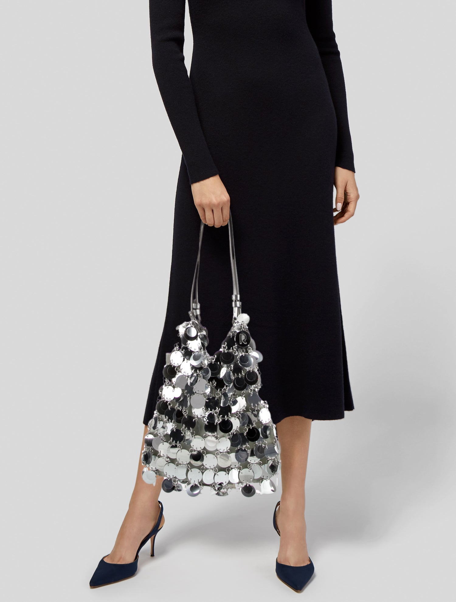 Paco Rabanne Metal Shoulder Bag