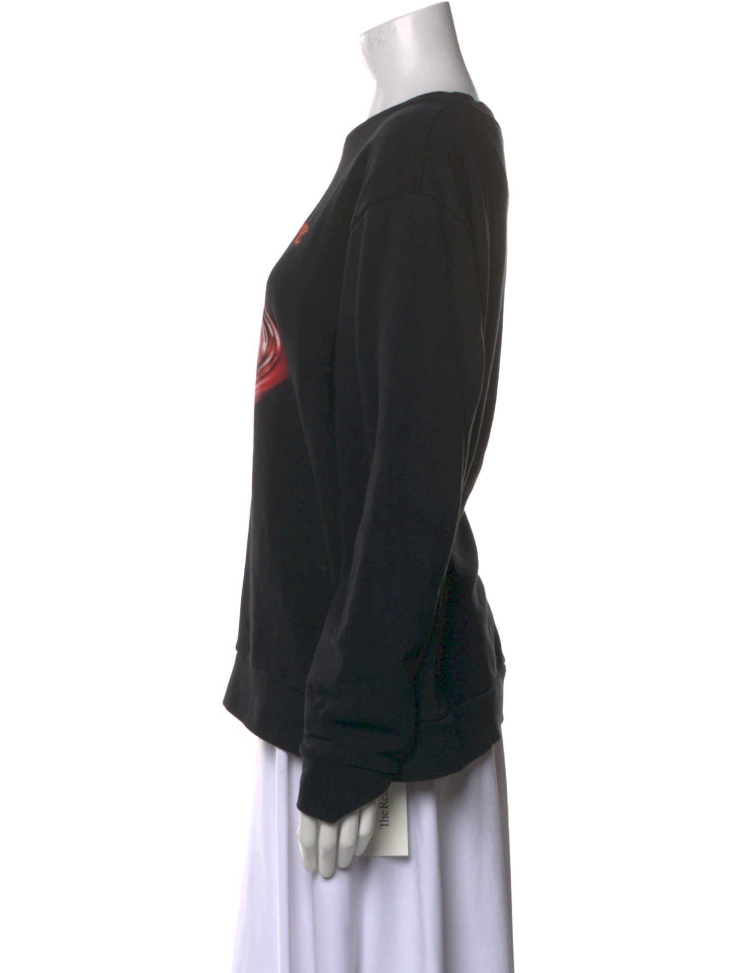 Paco Rabanne Graphic Print Crew Neck Sweatshirt