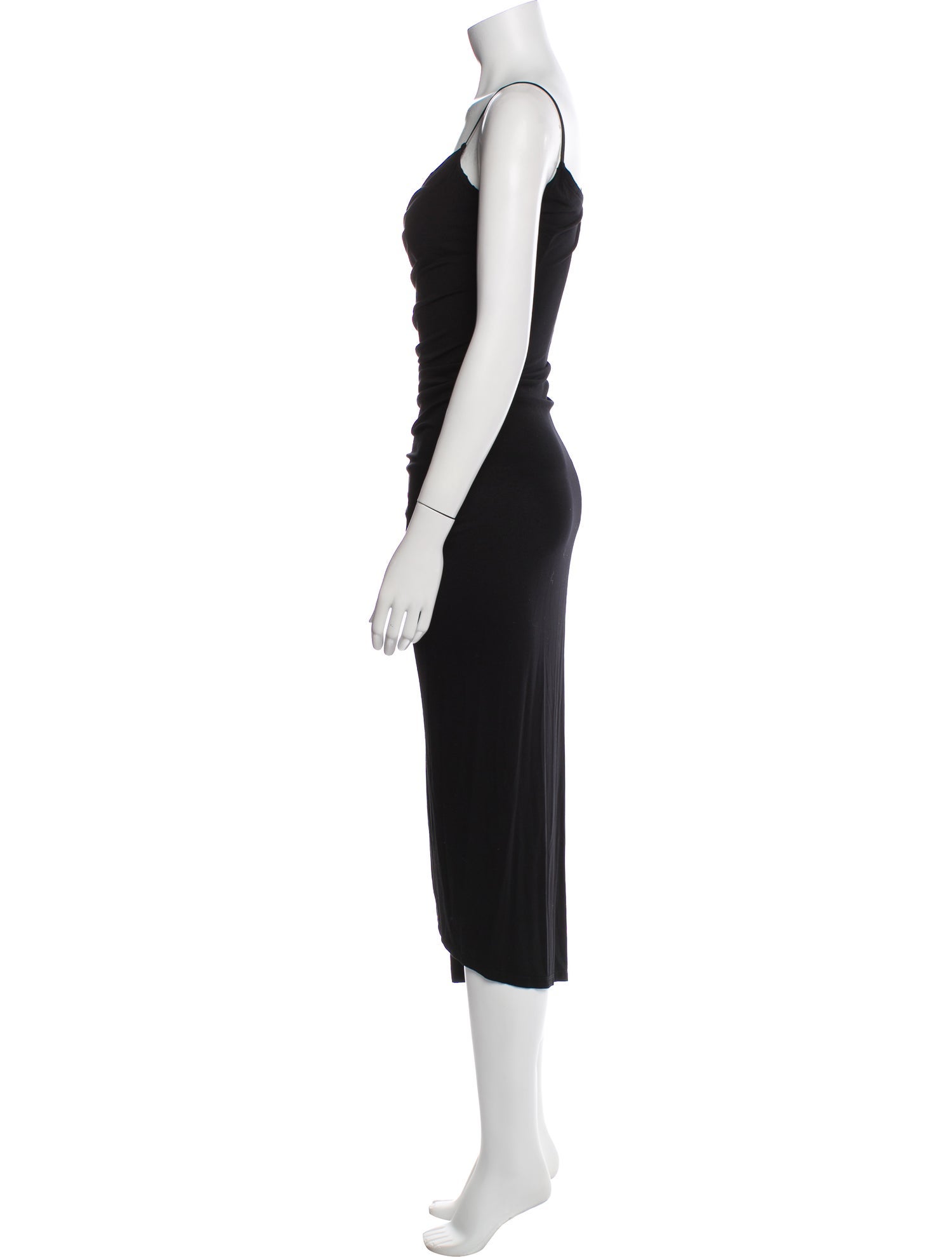 Paco Rabanne Cowl Neck Midi Length Dress