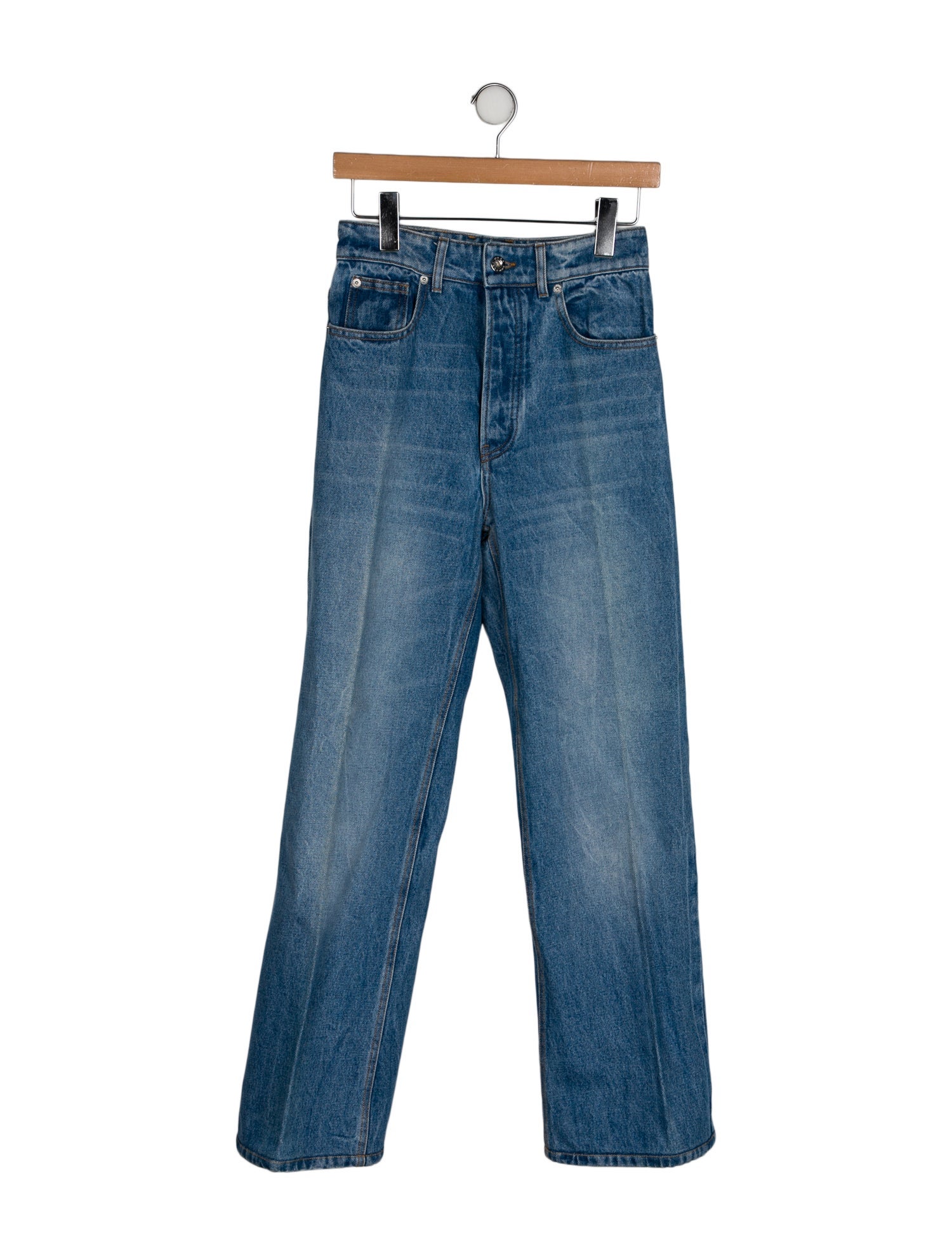 Paco Rabanne High-Rise Wide Leg Jeans