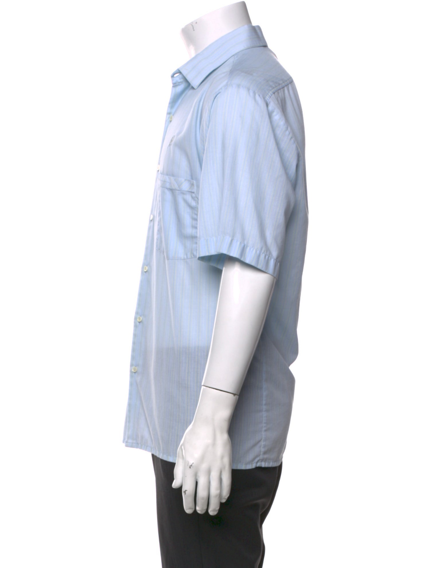 Paco Rabanne Striped Short Sleeve Shirt
