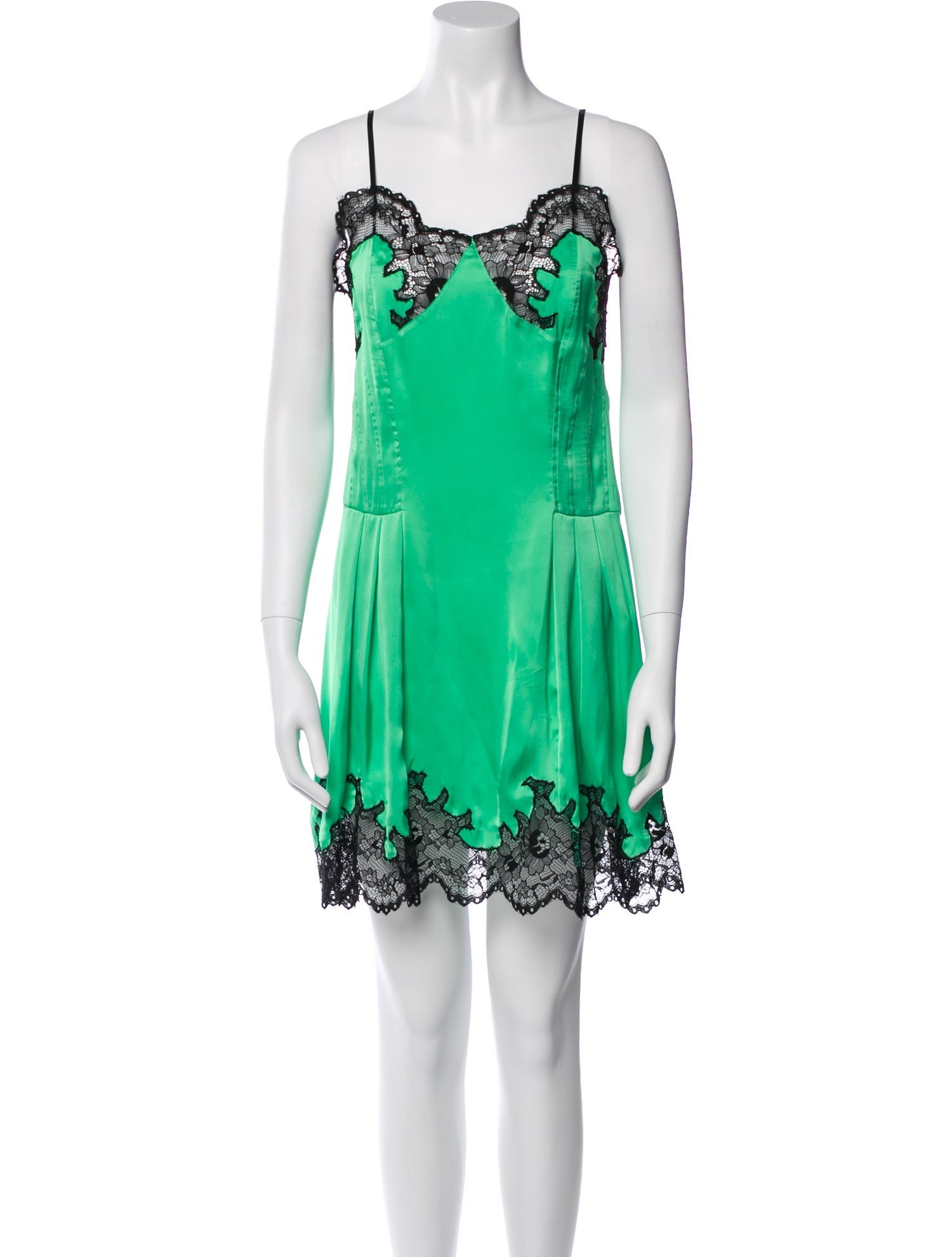 Paco Rabanne Square Neckline Mini Dress