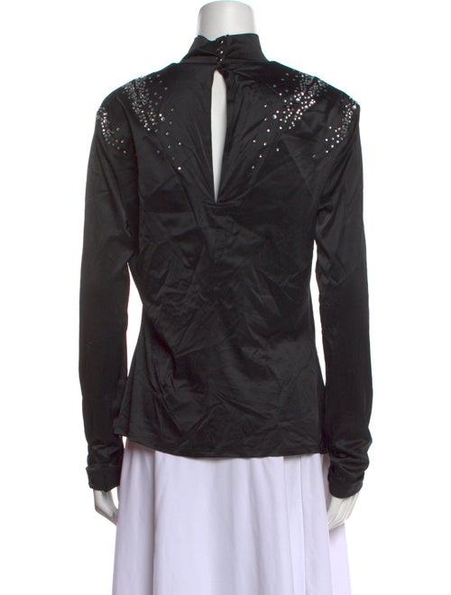 Paco Rabanne Turtleneck Long Sleeve Top