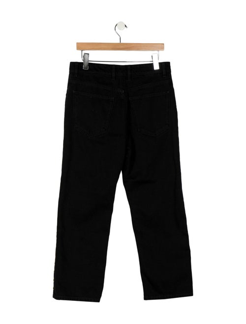 Rabanne High-Rise Straight Leg Jeans