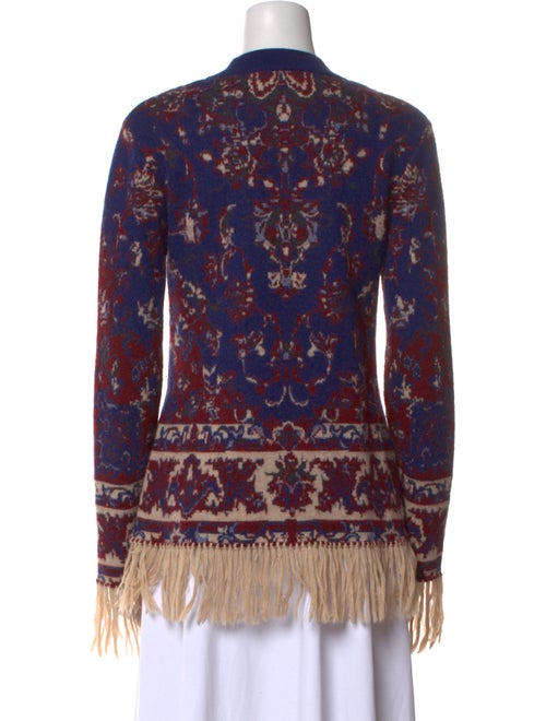 Paco Rabanne Alpaca Printed Sweater