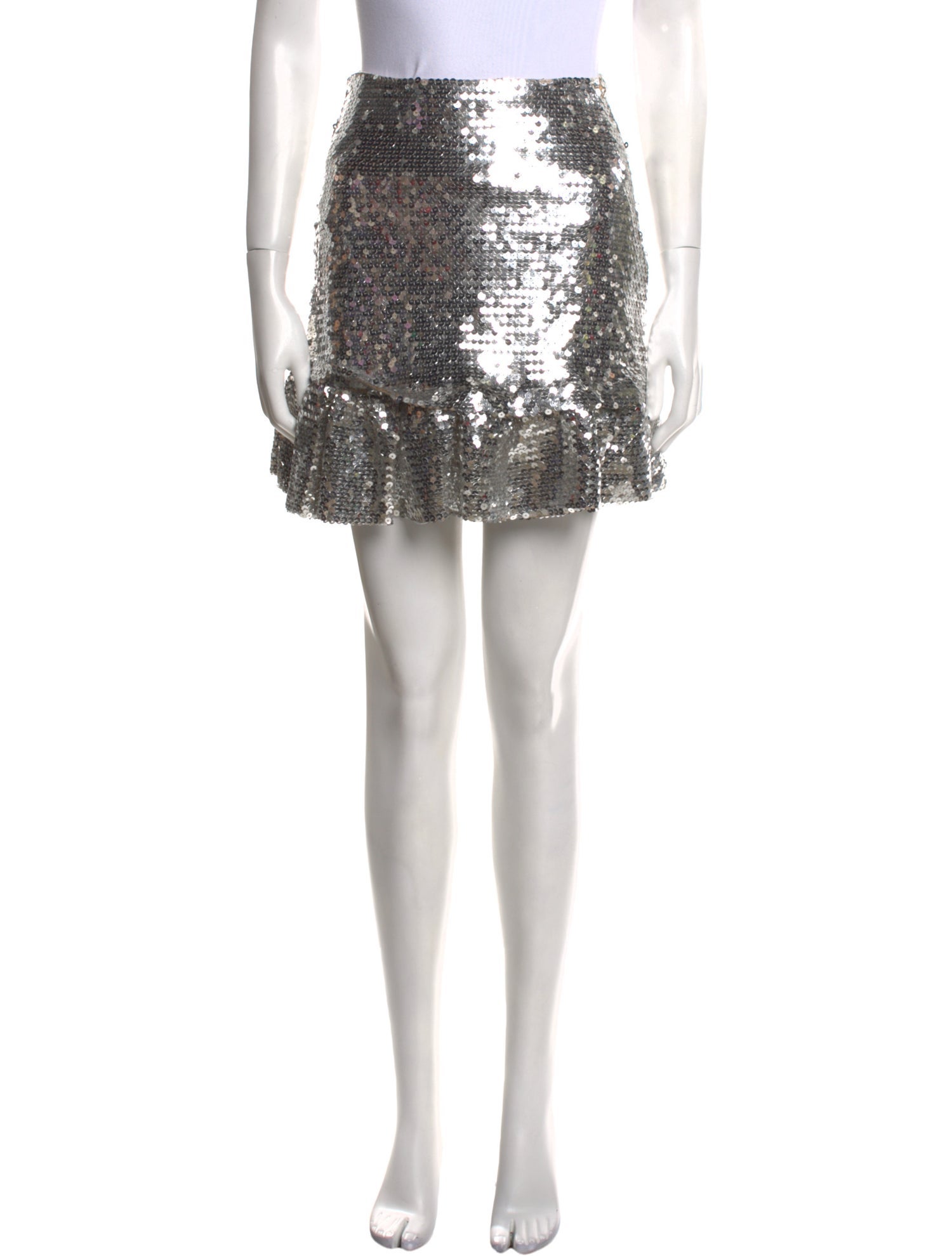Paco Rabanne Sequin Embellishments Mini Skirt