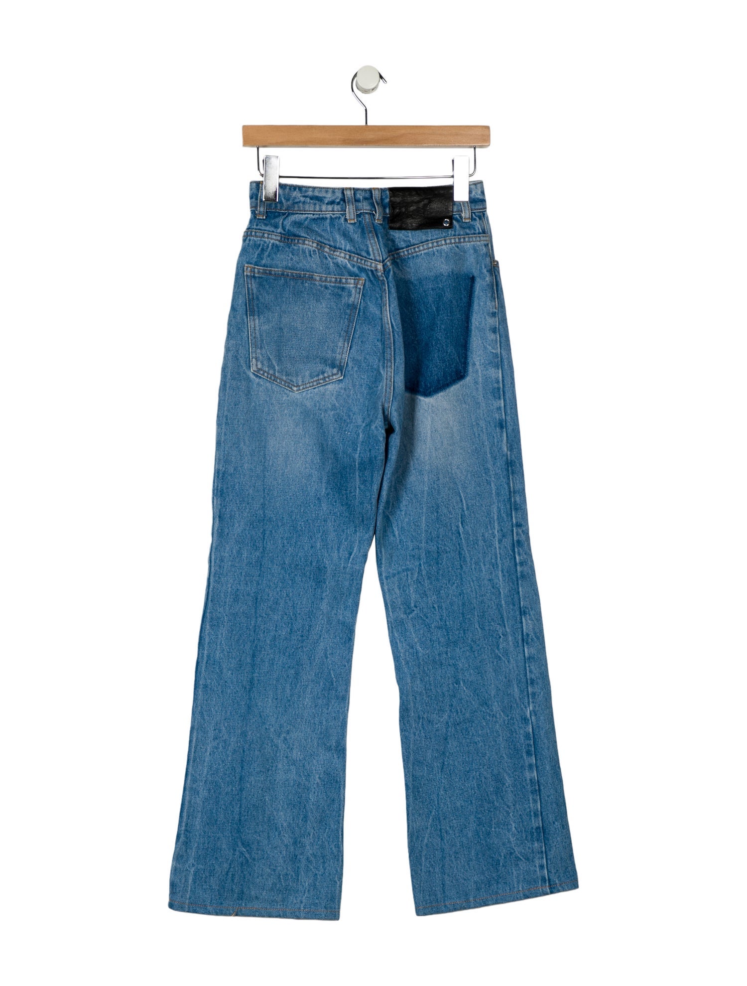 Paco Rabanne High-Rise Wide Leg Jeans