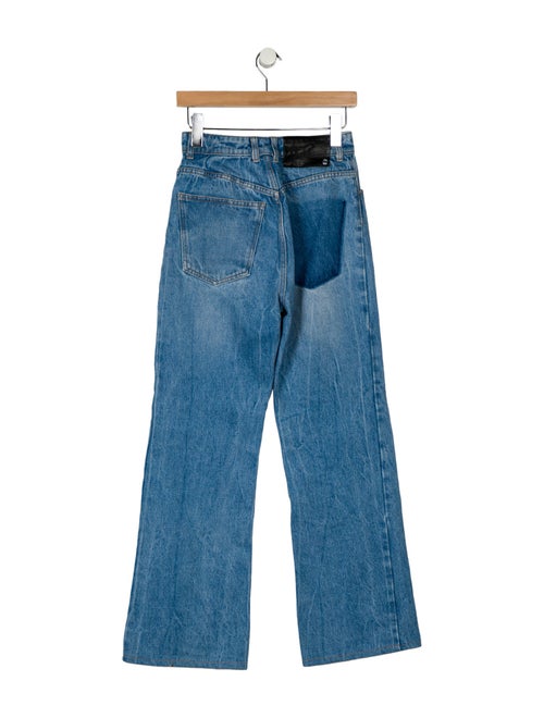Paco Rabanne High-Rise Wide Leg Jeans