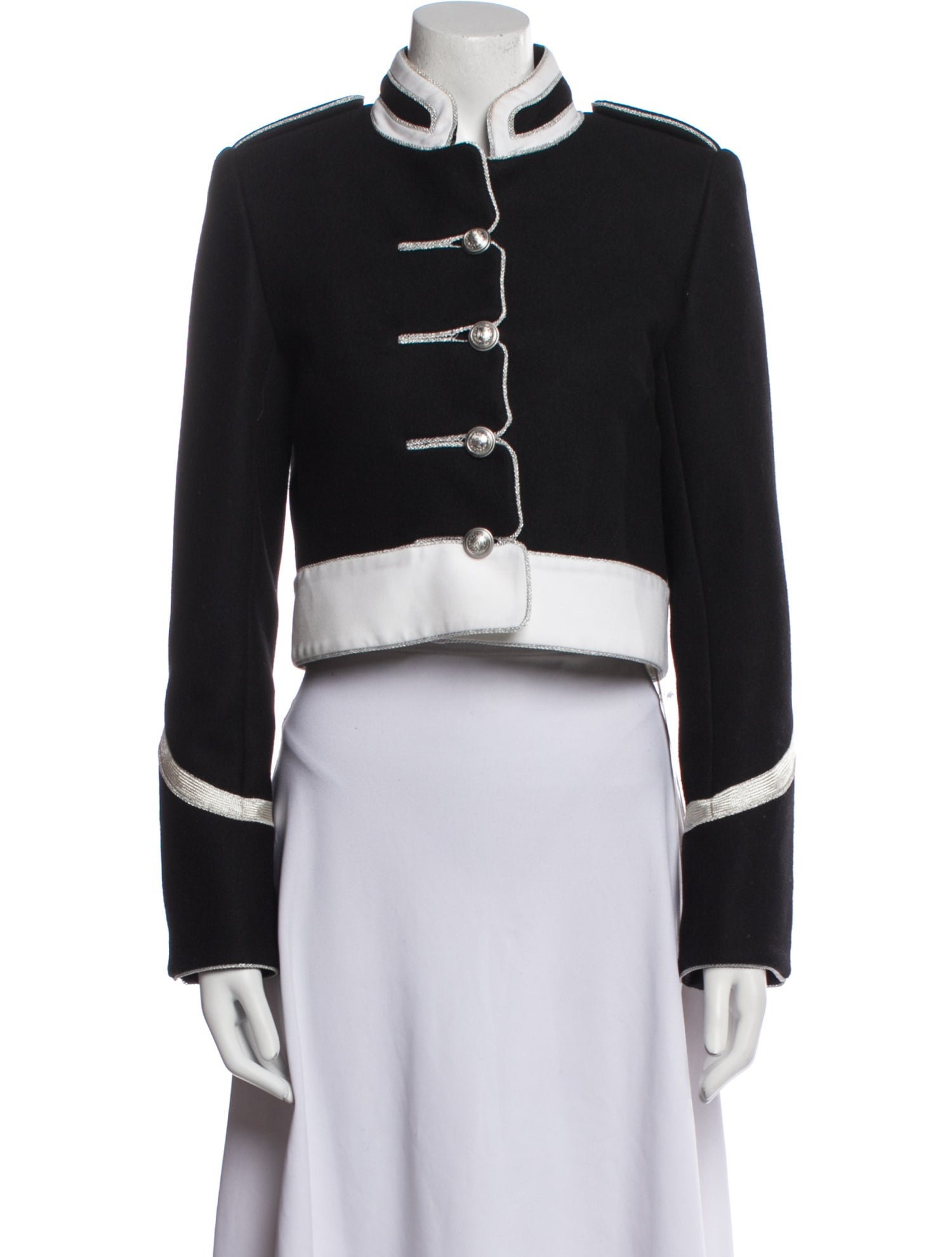 Paco Rabanne Wool Evening Jacket