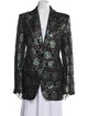 Paco Rabanne Jacquard Printed Jacket