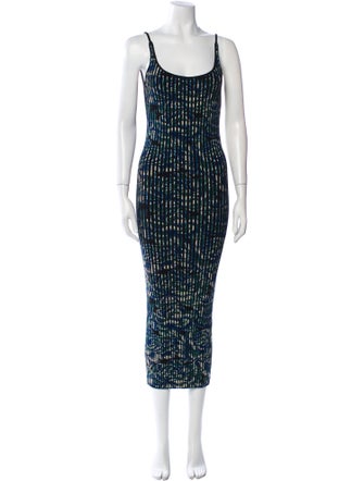 Paco Rabanne Wool Long Dress