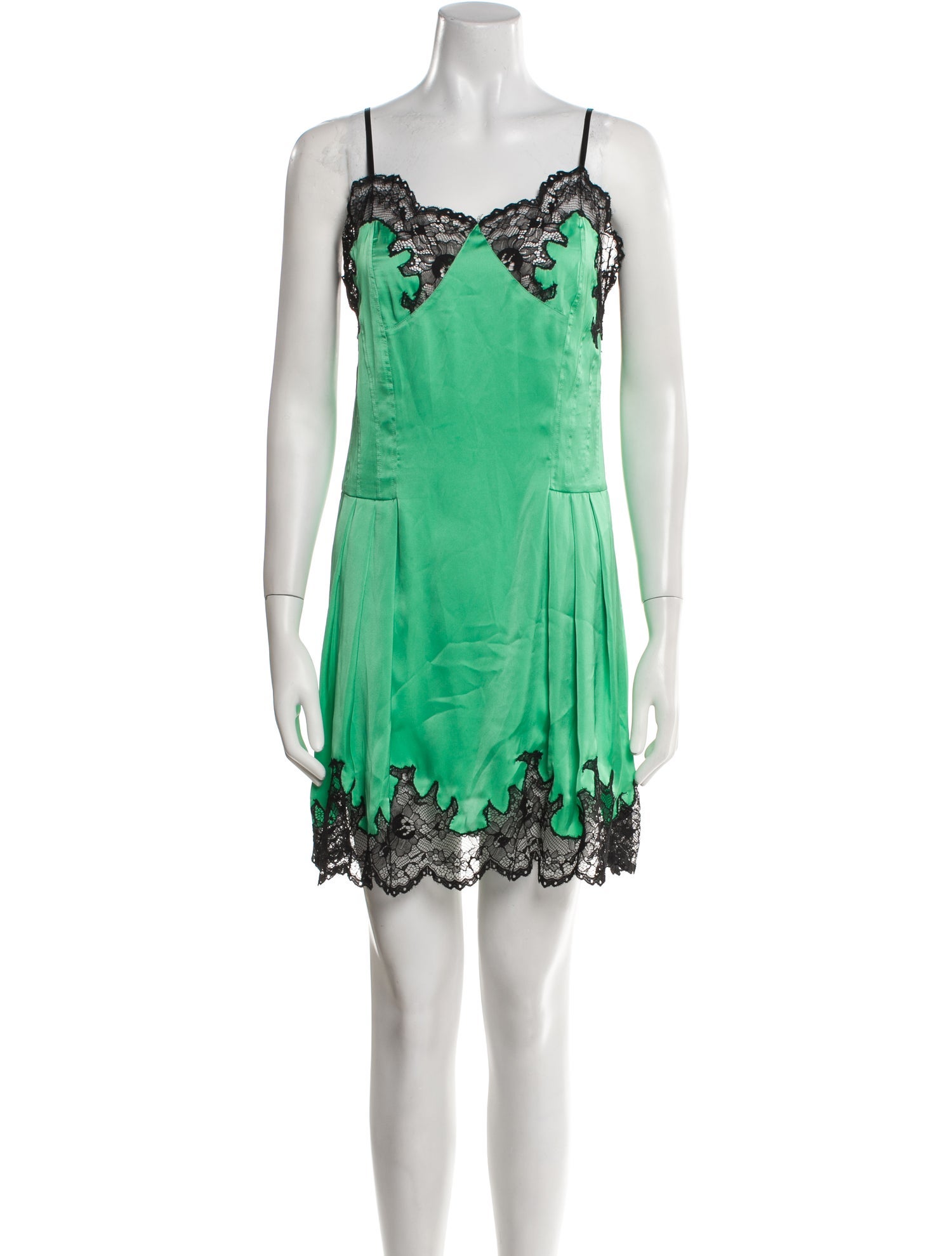 Paco Rabanne Lace Pattern Mini Dress