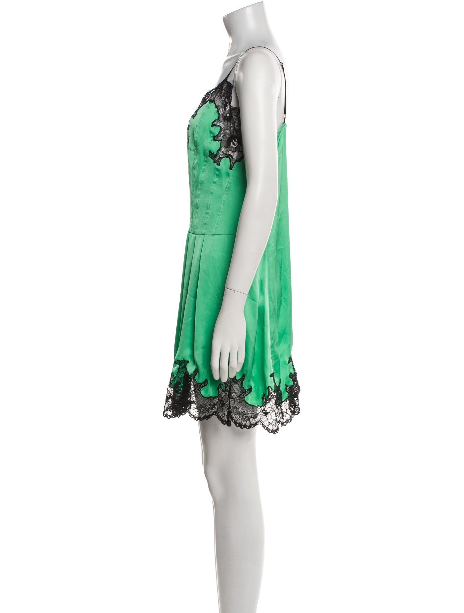 Paco Rabanne Lace Pattern Mini Dress