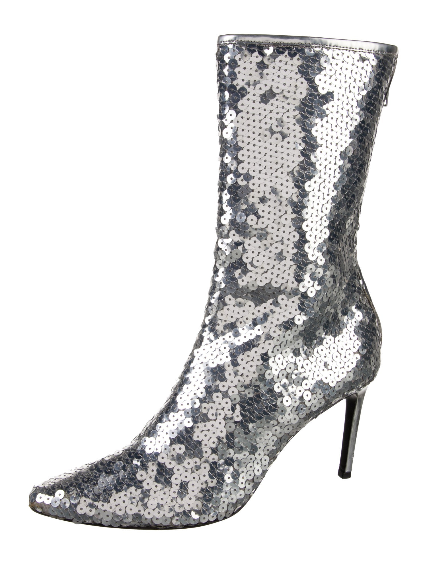 Paco Rabanne Sequins Sequin Embellishments Boots