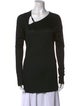 Paco Rabanne Cowl Neck Long Sleeve Tunic
