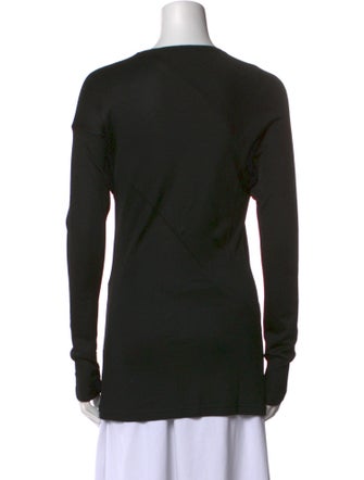 Paco Rabanne Cowl Neck Long Sleeve Tunic