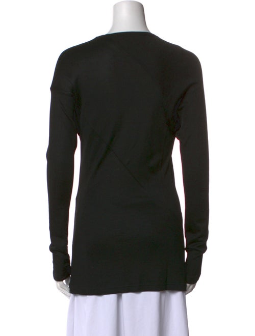 Paco Rabanne Cowl Neck Long Sleeve Tunic