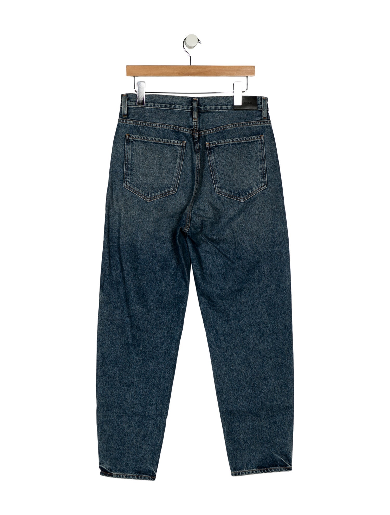 Paco Rabanne High-Rise Straight Leg Jeans