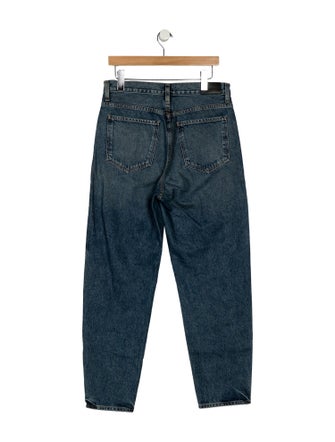 Paco Rabanne High-Rise Straight Leg Jeans