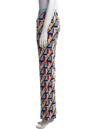 Paco Rabanne Printed Wide Leg Pants