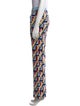 Paco Rabanne Printed Wide Leg Pants