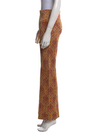 Paco Rabanne Printed Wide Leg Pants