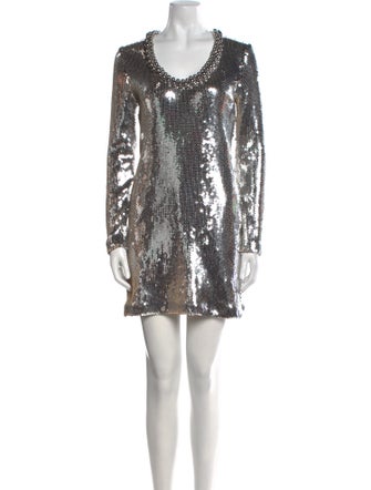 Paco Rabanne Sequin Mini Dress