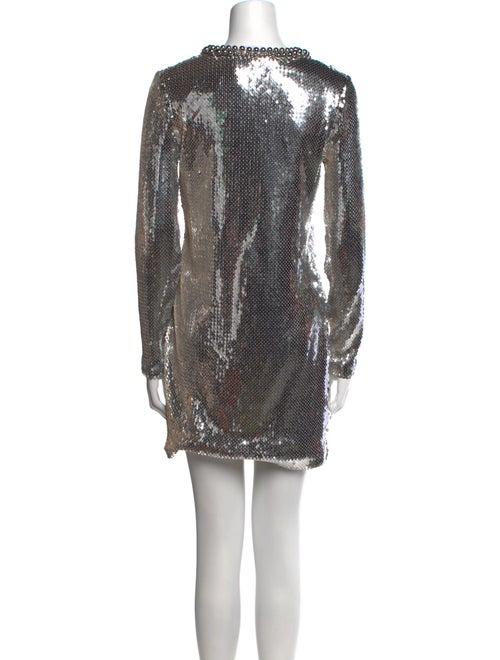 Paco Rabanne Sequin Mini Dress