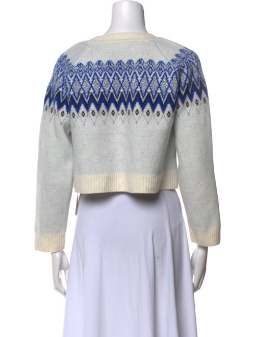 Paco Rabanne Virgin Wool Printed Sweater