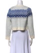 Paco Rabanne Virgin Wool Printed Sweater
