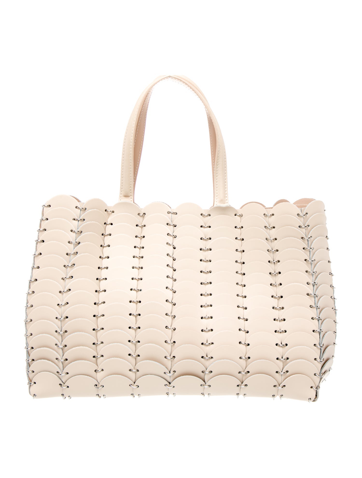 Paco Rabanne Leather Top Handle Bag