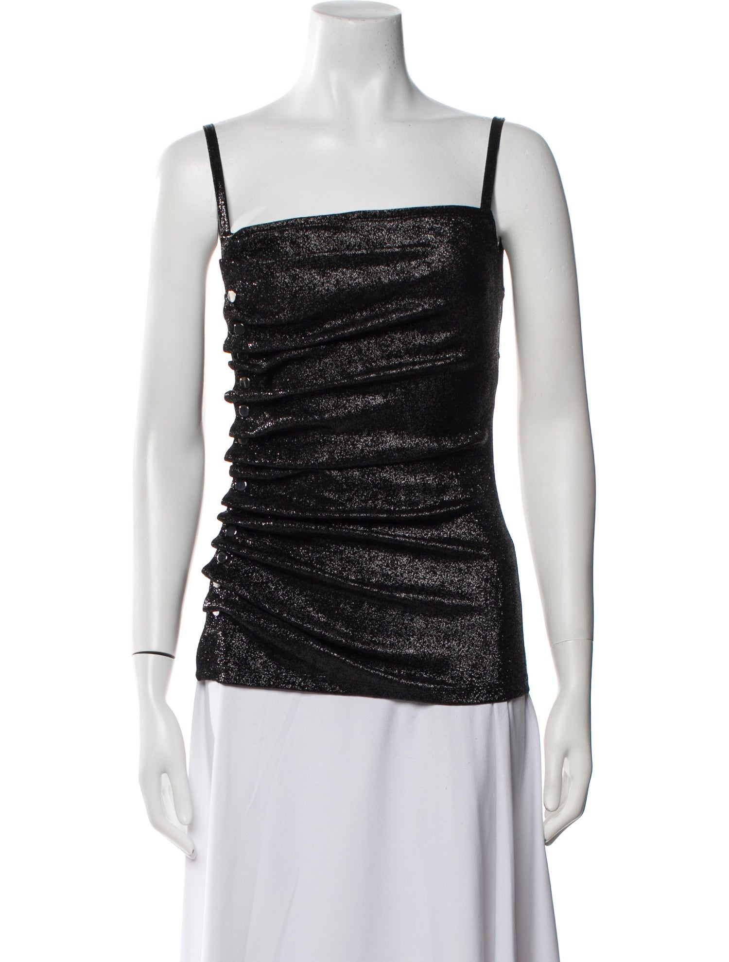 Paco Rabanne Square Neckline Sleeveless Top w/ Tags