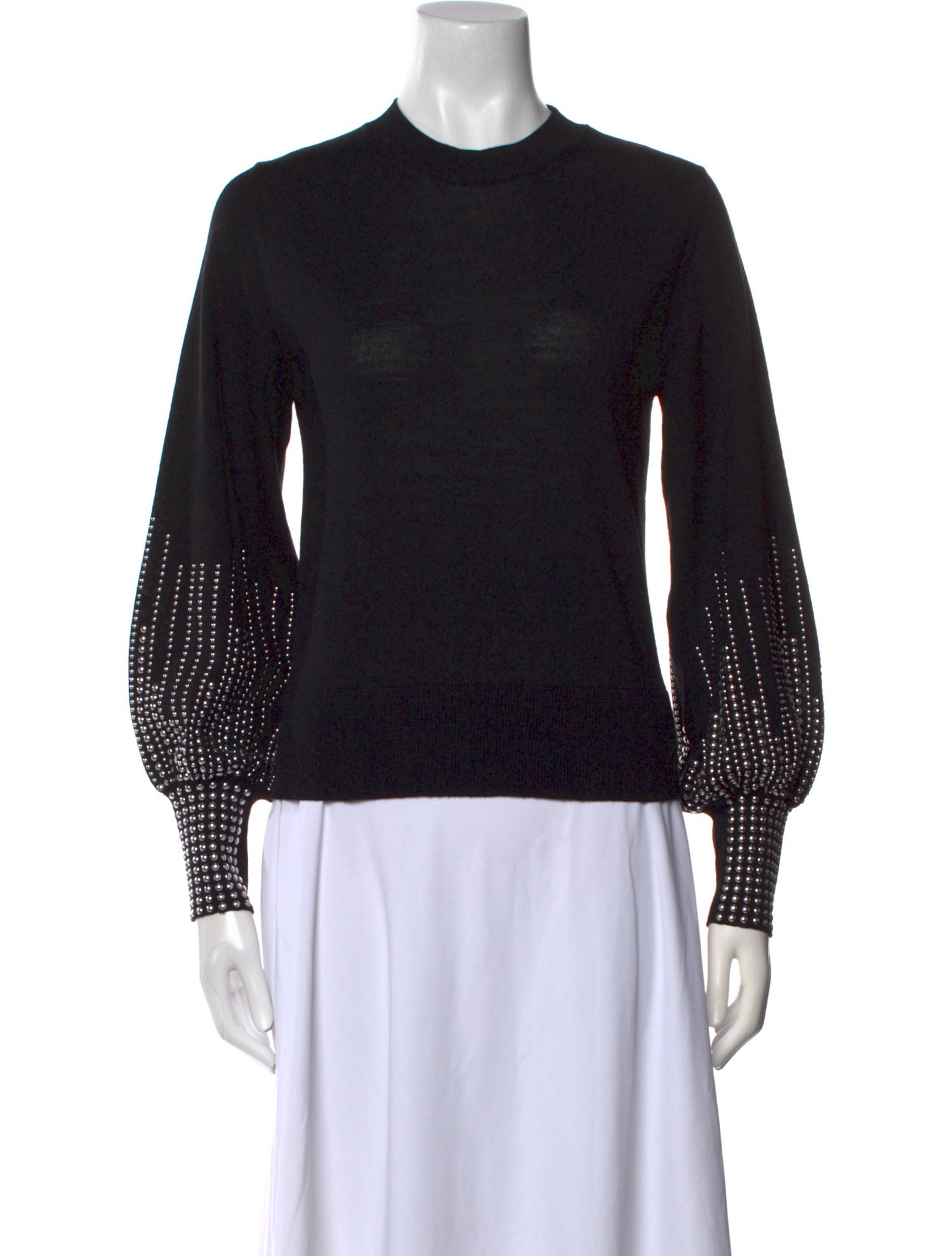 Paco Rabanne Wool Crew Neck Sweater