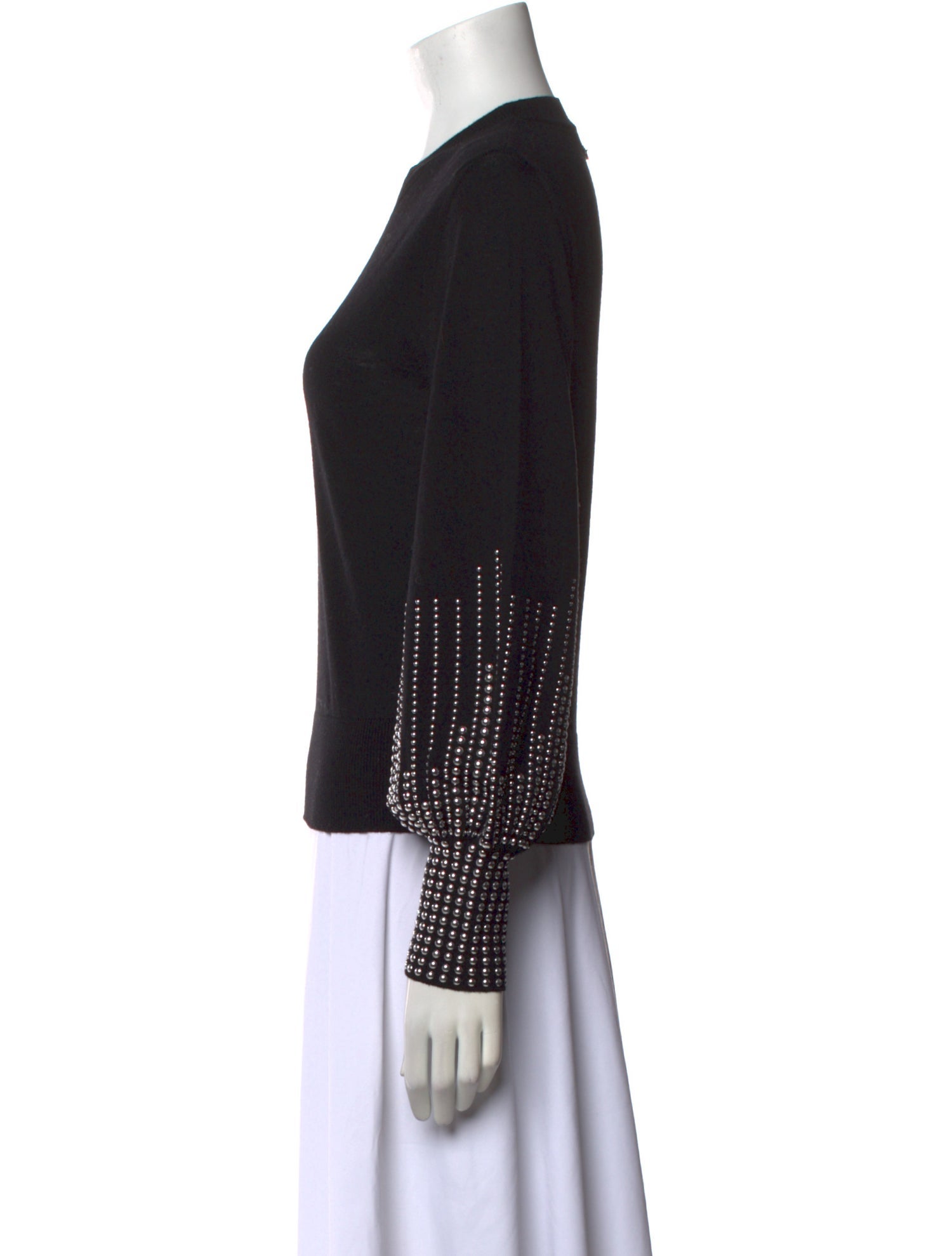 Paco Rabanne Wool Crew Neck Sweater