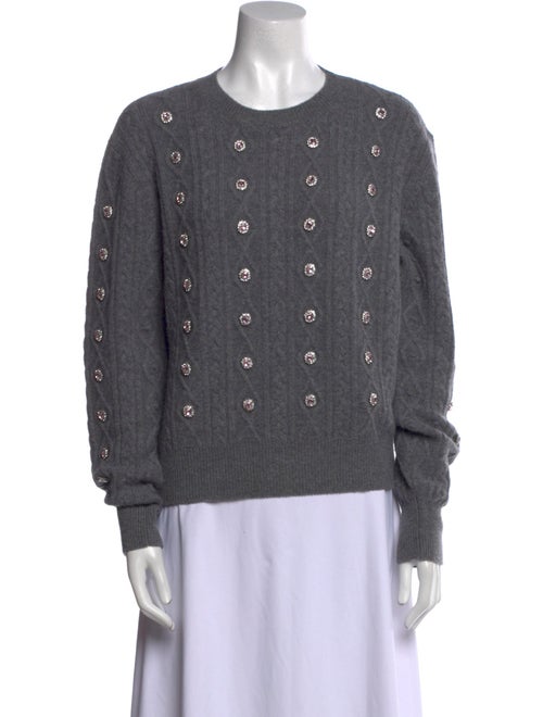 Paco Rabanne Merino Wool Crew Neck Sweater