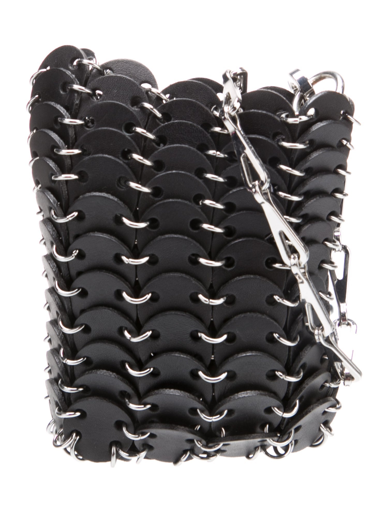 Paco Rabanne Leather Bucket Bag