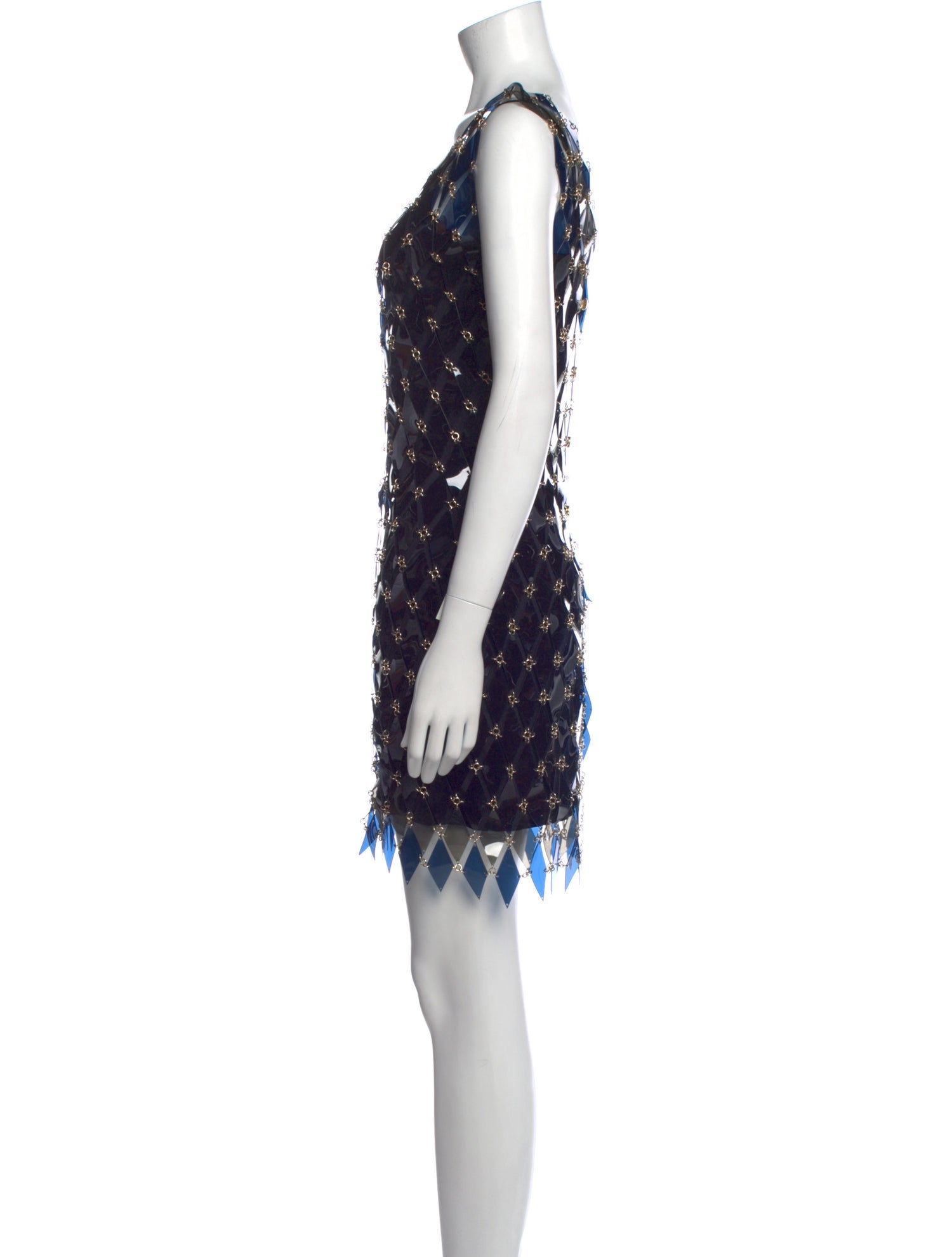 Paco Rabanne Printed Mini Dress