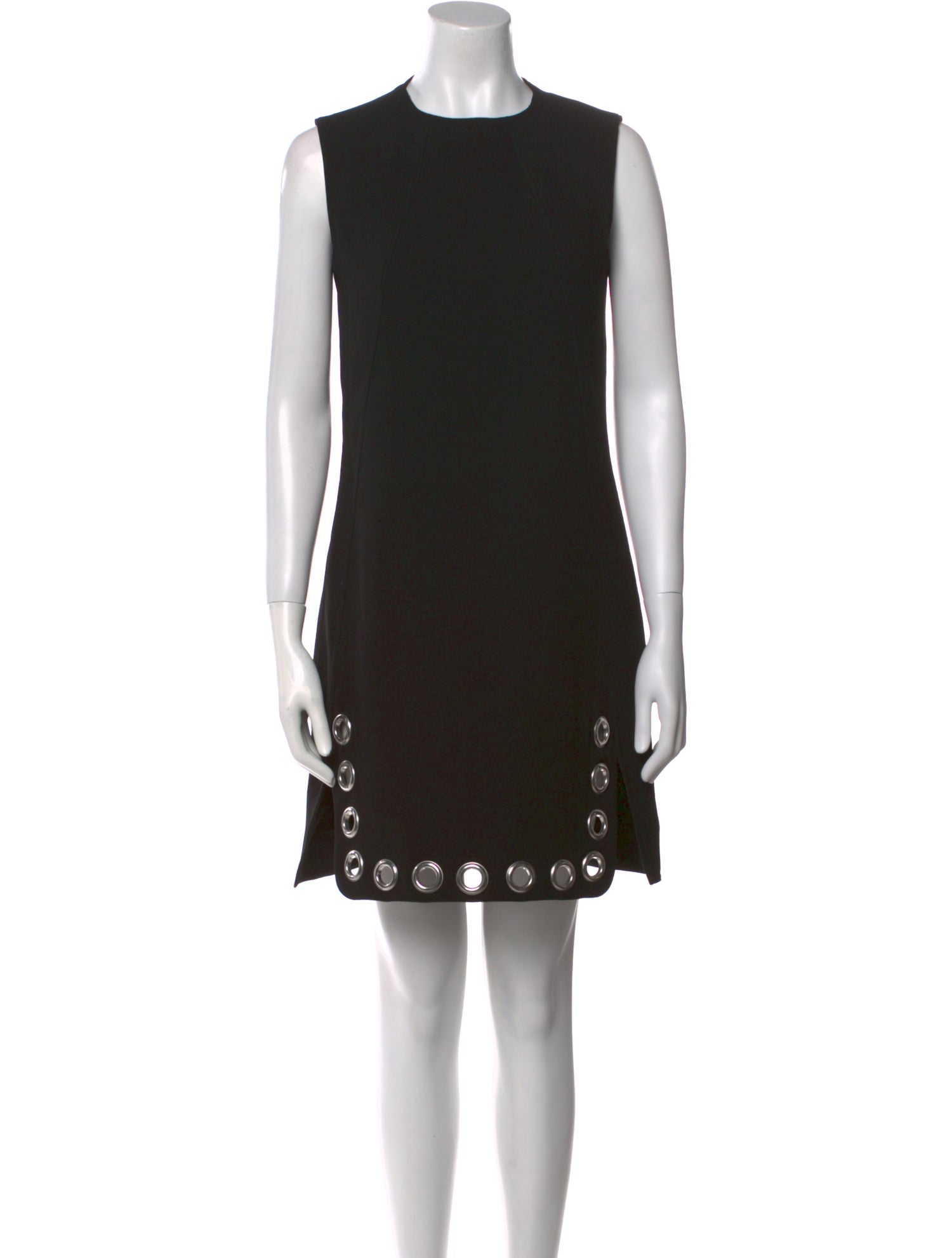 Paco Rabanne Crew Neck Mini Dress