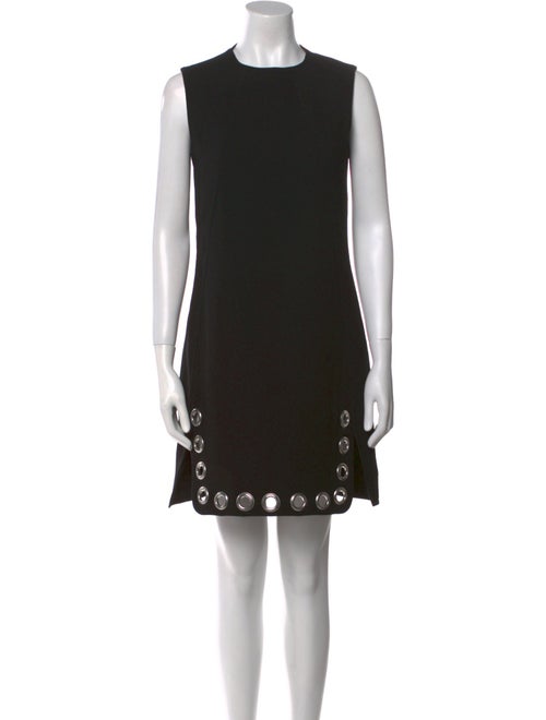 Paco Rabanne Crew Neck Mini Dress