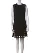 Paco Rabanne Crew Neck Mini Dress