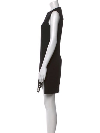 Paco Rabanne Crew Neck Mini Dress