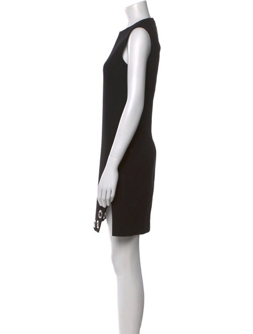 Paco Rabanne Crew Neck Mini Dress