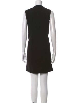 Paco Rabanne Crew Neck Mini Dress