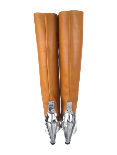 Paco Rabanne Leather Boots